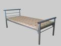Металлические кровати для рабочих, кровати со спинками ДСП для лагеря, санатория, кровати для общежития